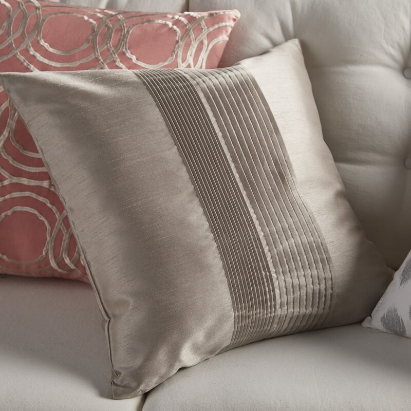 Willa Arlo Interiors Arber Pleated Throw Pillow Cover